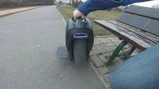 Electric uninycle Ninebot z10 - unboxing, first impressions and test / MULTILANGUAGE!