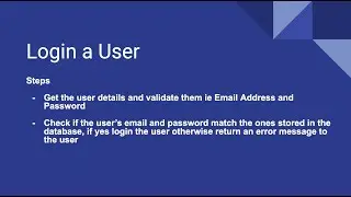 Laravel 8 Custom Authentication App - Login the user