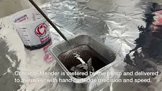 AST Geroller  Pump for Roadware 10 Minute Concrete Mender