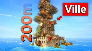 A game where you have to build a city that can collapse.