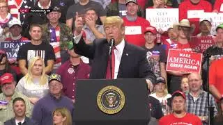 Trump Yells To Crowd Member 'I love you too, but you're not my type'