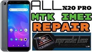 Qmobile X20 Pro imei repair | X20 Pro imei repair with Miracle Box/Miracle Crack