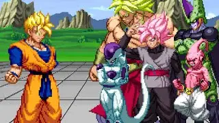 Future Gohan vs Dragon Ball Villains in MUGEN