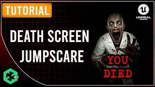 Unreal Engine 5 AI Jumpscare & Death Screen Tutorial