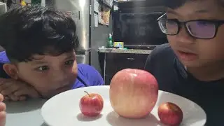 Big Apple to small size Prank