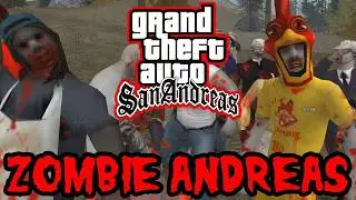 Zombie Andreas Demonstrando o Mod