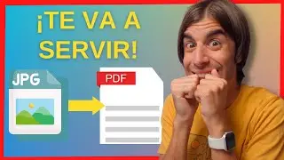 Cómo CONVERTIR JPG a PDF | TRANSFORMAR IMAGEN a FORMATO PDF