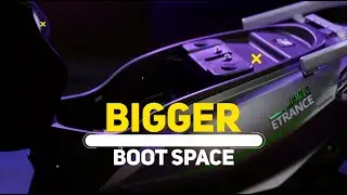ETRANCE NEO, Introducing a bigger boot space for your essential desires and demands