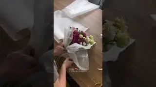 Упаковка букета, с которой справится даже новичок