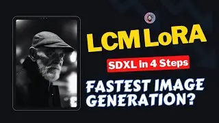 Fastest Image Generation: SDXL in Only 4 steps with LCM LoRA