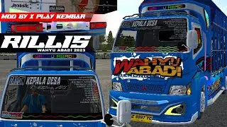 RILLIS MOD WAHYU ABADI NEW 2023 | MOD BY X PLAY KEMBAR | MOD BUSSID TERBARU