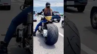HULKING HARLEY Biker Girl