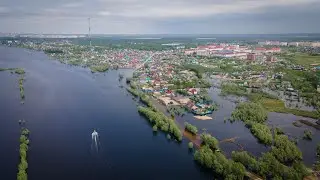 Паводок в Нижневартовске 2024 #нижневартовск #наводнения #сибирь #север