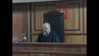 Судья отклонил отвод, заявленный Паршуткиным