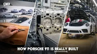 How Porsche 911 is REALLY Built in a Porsche Car Factory !