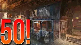 "BURIED" ROUND 50 CHALLENGE (Black Ops 2 Zombies)