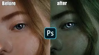 Beautification Eye and use effect In Photoshop | photoshop tutorial