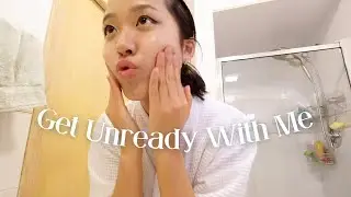 get unready with me (asmr) | a self-care vlog 🫧