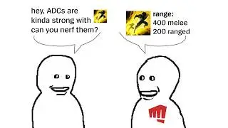 riot balance for ADCs be like