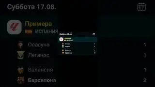Результаты матчей уик-энда (17-18.08.24) #футбол #апл #лалига #серияа #рпл #мансити #интер