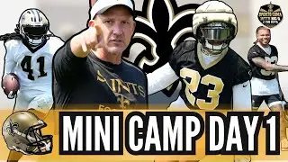 Saints Mini Camp Day 1 Highlights