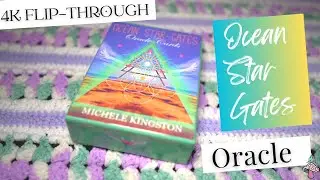 4K FLIP-THROUGH: Ocean Star Gates 🏝 #4k #oraclecards #oracleflipthrough