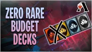 THE ULTIMATE BUDGET DECKS | ZERO RARES | STANDARD MTG ARENA