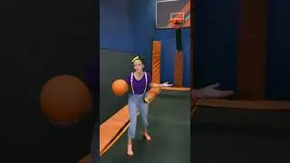 🏀 Can Meekah shoot the Basketball from a Trampoline?  🏀 