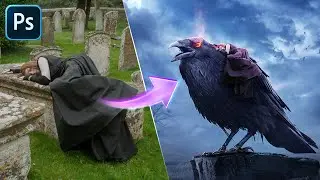 The Raven Guardian - Photo Manipulation Tutorial