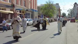 В центре перекрыли несколько дорог — в Самаре прошел Крестный ход в честь святителя Алексия