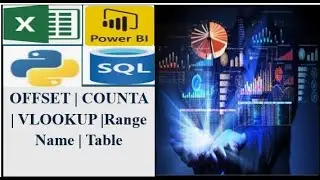 VLOOKUP | OFFSET | COUNTA | Range Name | Table | Apply Dynamic VLOOKUP