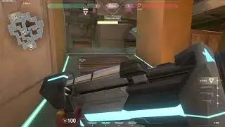 Plastic 3 player clutches 1v4 in Valorant 🍷🗿