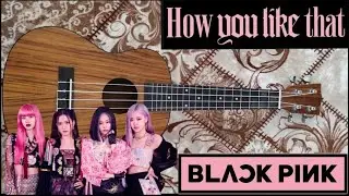 BLACKPİNK - HOW YOU LİKE THAT UKULELE COVER