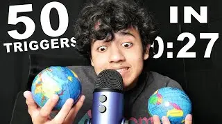 ASMR 50 TRIGGERS IN 