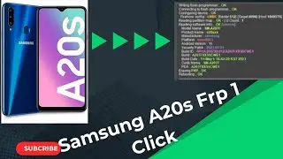 Samsung Galaxy A20s Frp Unlock || Samsung A20s A207F Frp Bypass