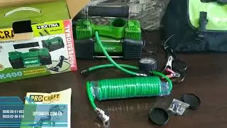 Автомобильный компрессор Procraft LK-400 - видео-обзор