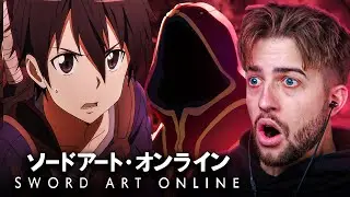 THIS ANIME IS INSANE!! Sword Art Online Episode 1 Reaction