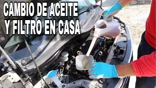 COMO CAMBIAR EL ACEITE Y FILTRO DE TU AUTO ? Tutorial fácil en casa !