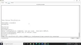 Setting password policies on a Cisco device