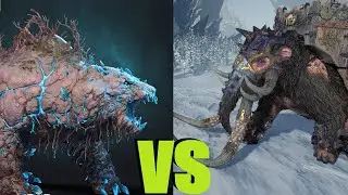 Стихийный медведь vs Боевой мамонт: Total War Warhammer 3. Immortal Empire. тесты юнитов v 2.1.1