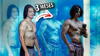 TRANSFORMACION GYM en 3 MESES tras cirugia Motivacion de Flaco a Mamado - Mi Historia V2