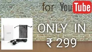 Cheap and best mic for youtube|Budget mic|unboxing|sample|