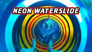 Neon Waterslide POV