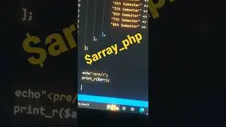 Php_arrays  #php #php8
