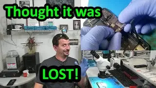 [Wet iPhone data recovery] UPS took 3 weeks to ship this phone 50 miles - a 2000 MILE journey!