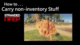 030 Stranded Deep: How to Carry non-inventory Stuff