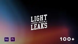 Light Leaks PRO Pack - 100+ Light Leaks | After Effects Template | Elements