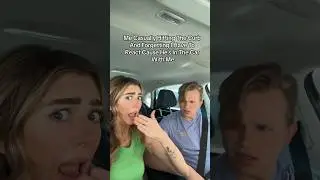 OOPSIE!😊😝 @TreyIzzy #trizzy #couple #family #funny #car #carcrash