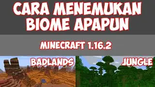 Cara Menemukan Biome Apapun - Minecraft (Java Edition)