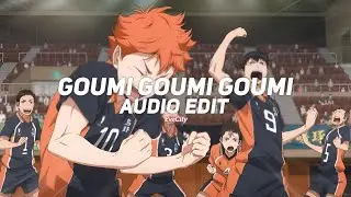 goumi goumi goumi (sped up) [edit audio]